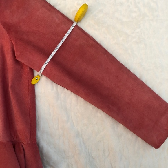 Vintage Danier Pink Two Piece Set Skirt and Jacket - Picture 15 of 16